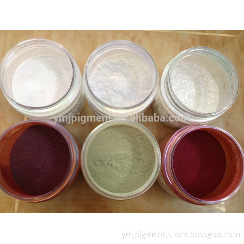 Two-color change chameleon pigment